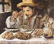 Annibale Carracci The Beaneater Spain oil painting artist